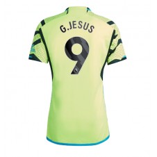 Arsenal Gabriel Jesus #9 Bortatröja 2023-24 Korta ärmar